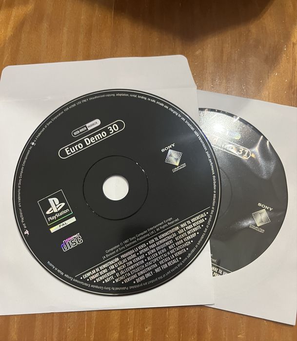 Lote 60 Discos Euro Demo PlayStation 1 (PS1) – Sequências Grandes!