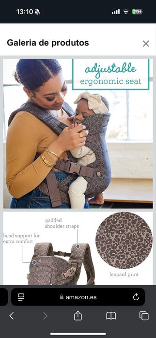 Infantino Mochila porta-bebés