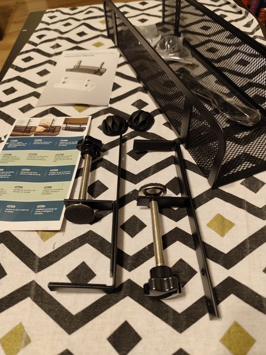 Organizer na kable półka pod biurko