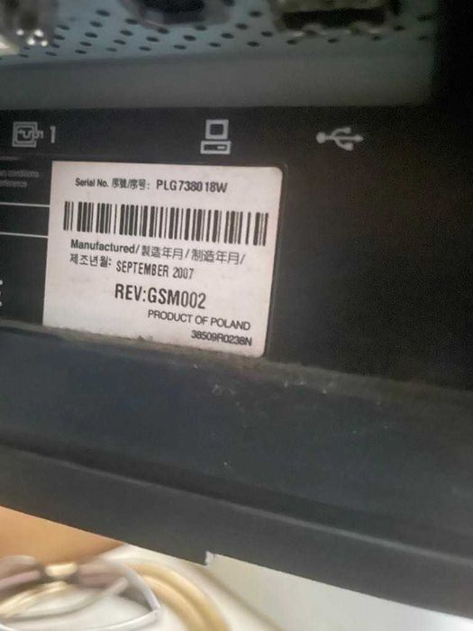 Monitor HP PLG7380 18W
