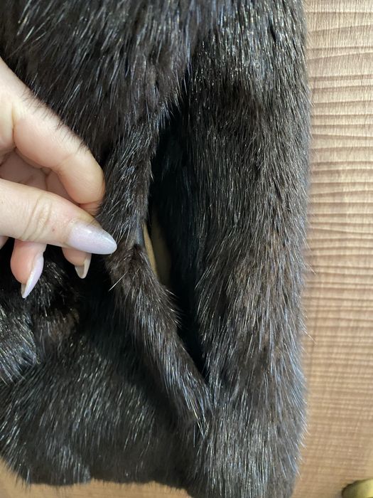 Шуба натуральна норка xs-s