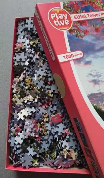 Puzzle 1000 el Wieża Eiffel