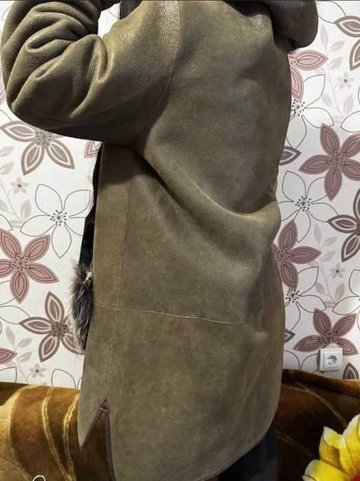 Дубленка женская из натуральной кожи