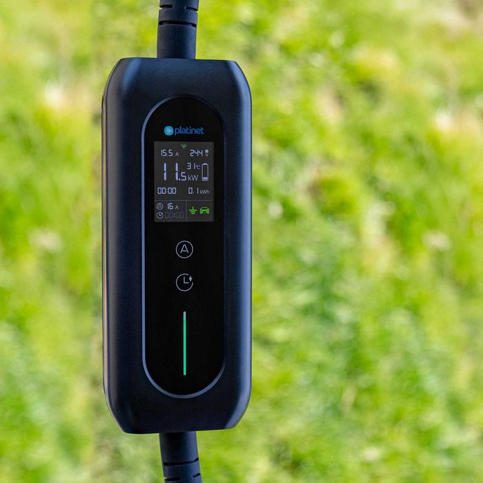 Inteligentna ładowarka (11 kW) EV nowej generacji z ekranem LCD i modułem Tuya