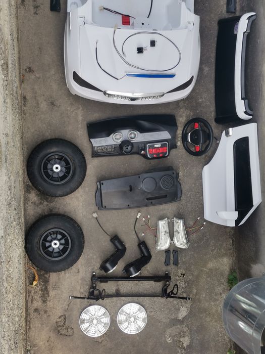 Запчасти к детскому электромобилю запчастини редуктор руль пульт блок