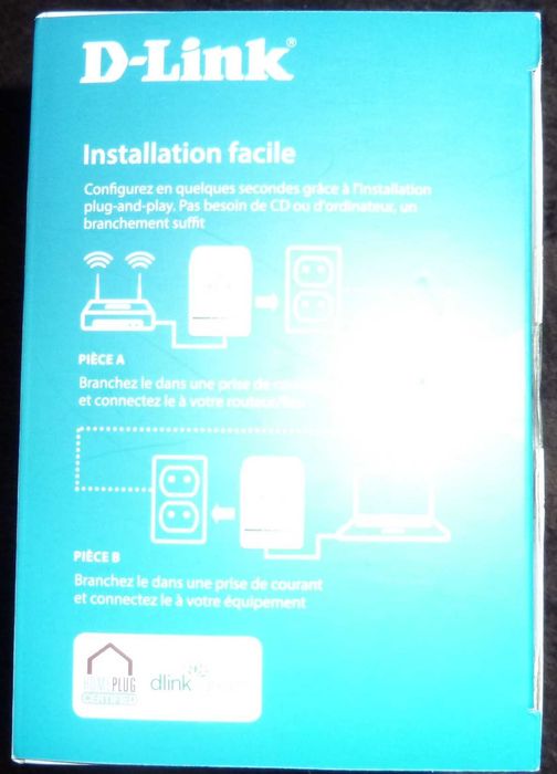 PowerLine D-Link AV500 HD Starter Kit DHP-P509AV