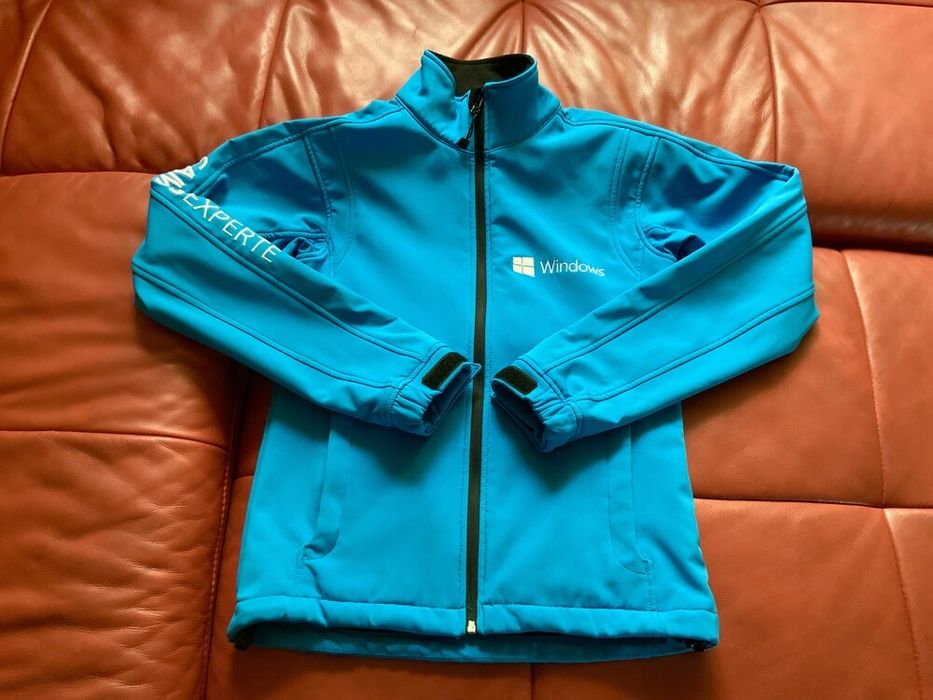 Куртка Windows ветро-, влагонепроницаемая James&Nicholson, р.S, школа