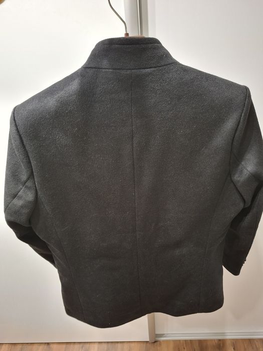 Płaszcz męski czarny