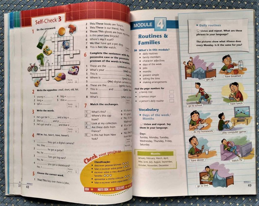 "Upload Inglês 5º Ano - Student's Book" - Ótimo Estado!