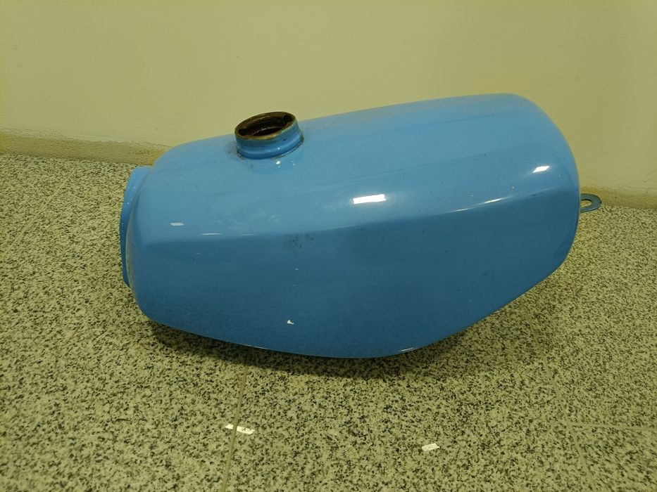 Bak zbiornik boczki błotniki Simson S51 DDR zapłon akumulator ładowani