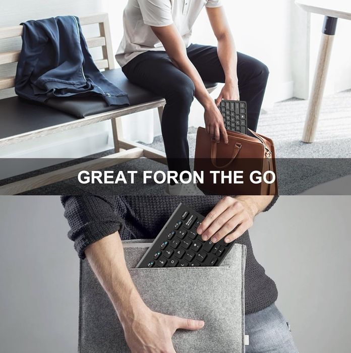 Klawiatura bezprzewodowa 2.4G, miniaturowa klawiatura QWERTY