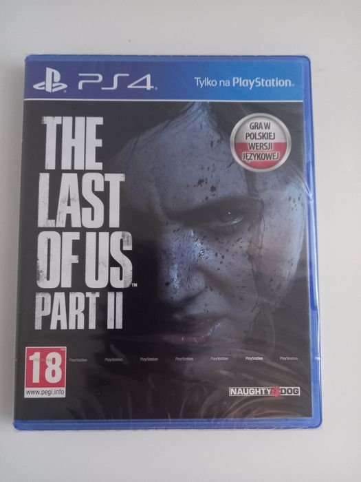 PS4 The Last Of Us Part 2 Nowa Folia Polski Dubbing