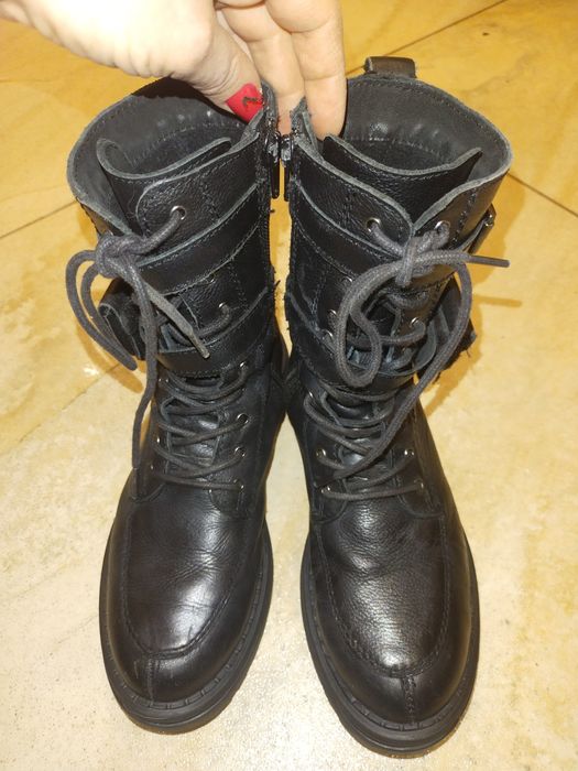 Kozaki oficerki buty zimowe dla dziewczynki Lasocki Young rozmiar 35