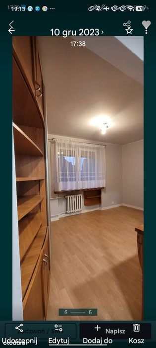 Mieszkanie 1-pokojowe na wynajem - 20m²