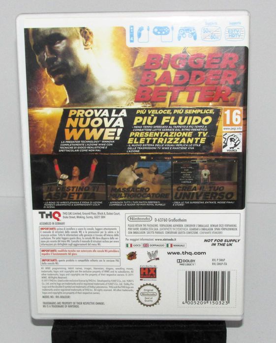 W12 / WWE 12 Nintendo Wii