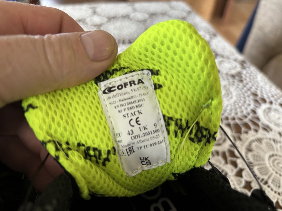 Cofra stack buty pracownicze roz 43 sp1