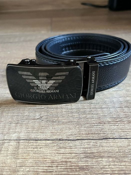 Skórzany Pasek Męski Armani