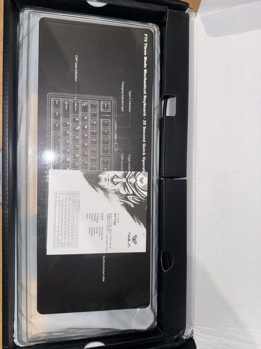 Клавиатура aula f75 2,4G mechanical keyboard