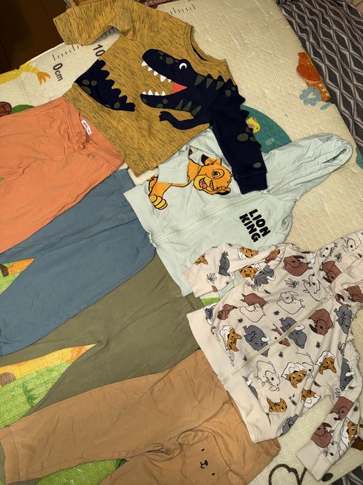 Велткий лот одягу на хлопчика штани кофти