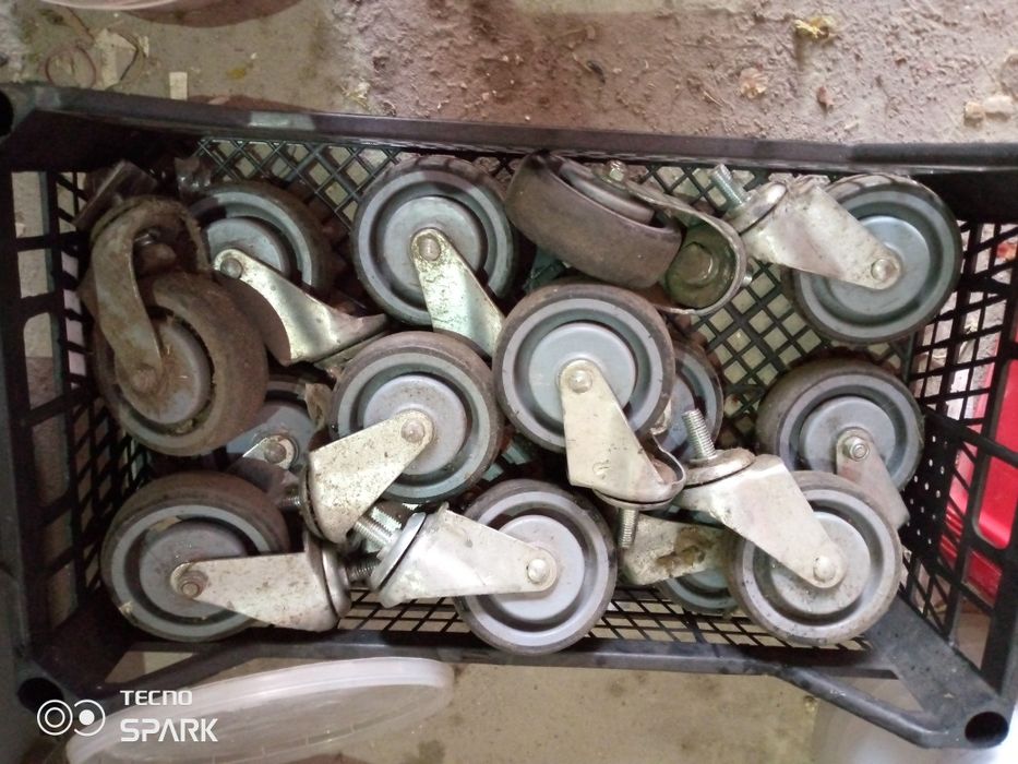 колеса поворотные для тележки кравчучки