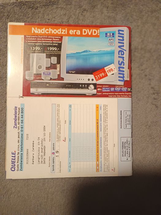 Katalog quelle jesień/zima 2004