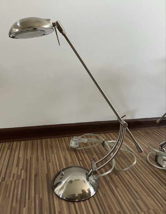 6 szt. Lampek biurkowych, metalowych, PPH KRISLAMP