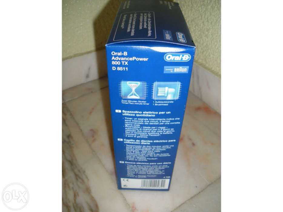 Escova eléctrica braun-oral b advancepower