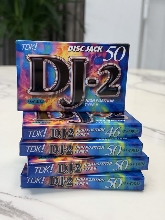TDK DJ2 Disc Jack — рідкісні японські аудіокасети Type II