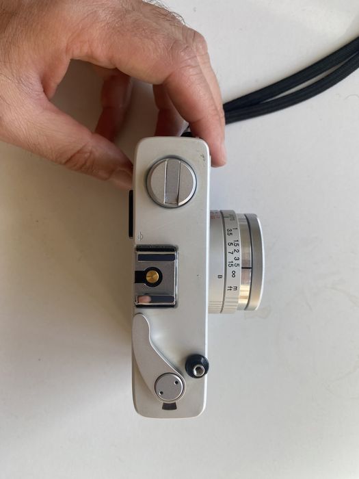 Konica C35 2.8 35mm Hexar Rangefinder testada olympus nikon