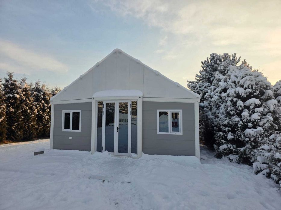 Domek mobilny, letniskowy, całoroczny, rozkładany nie holenderski