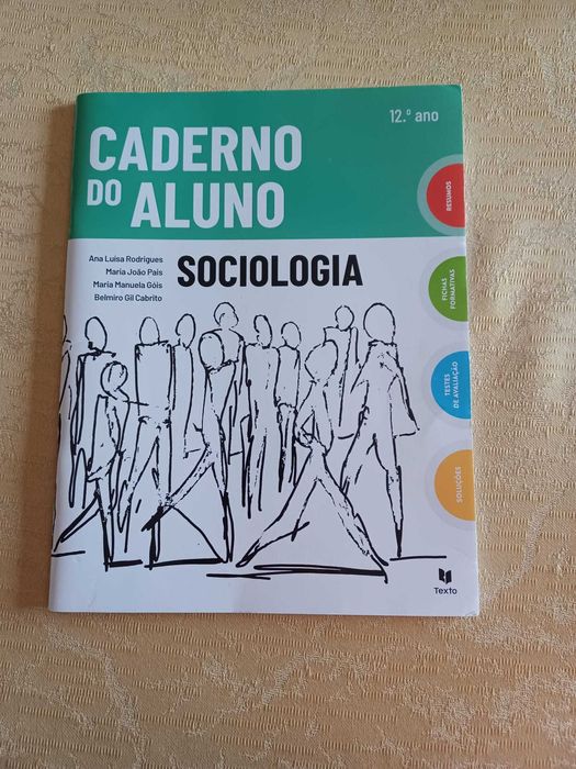 Caderno - Sociologia 12 - Sociologia 12º ano  (NOVO)