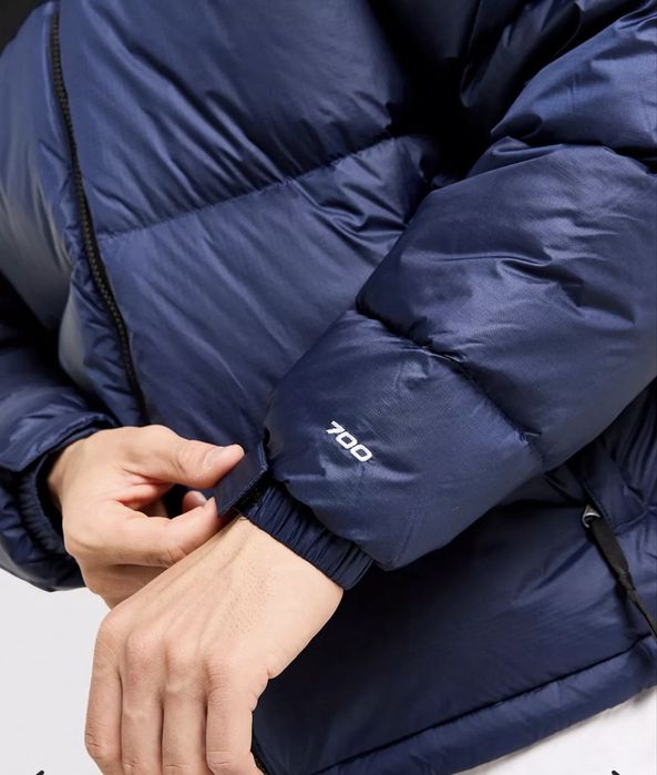 Casaco The North Face 1996 Retro Nuptse 700 Azul/Preto - Como Novo