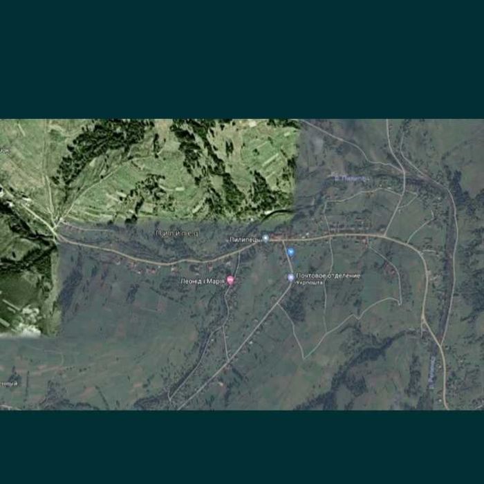 Картина "Осень в горном селе". Маслом. Анатолий Сакалош. Украина