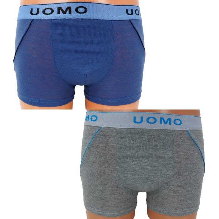 Bokserki męskie 1 szt. xl szary