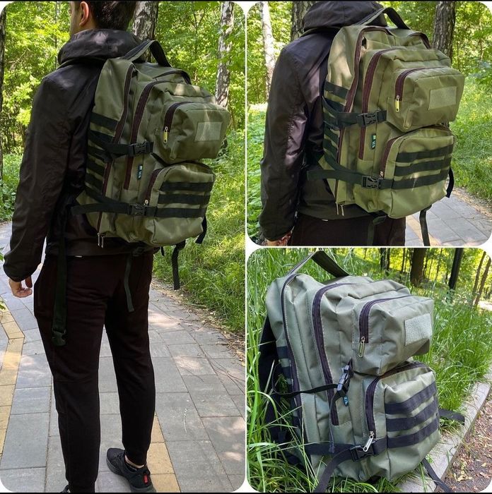 Рюкзак тактичний 50л зелений