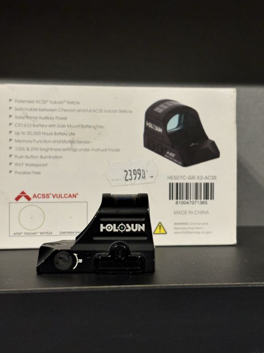 Kolimator Holosun HE507C-GR-X2-ACSS