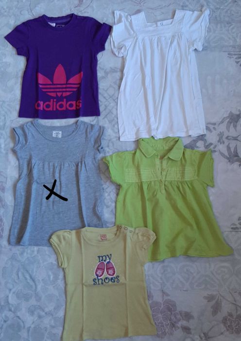 Camisolas,  t-shirts verão 2-3 anos