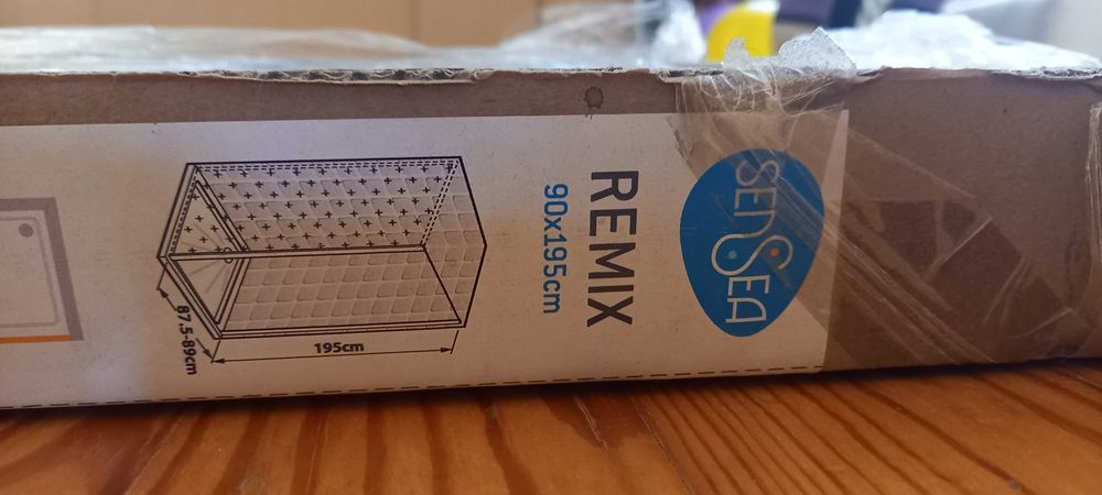 Remix sensea drzwi prysznicowe 90x195