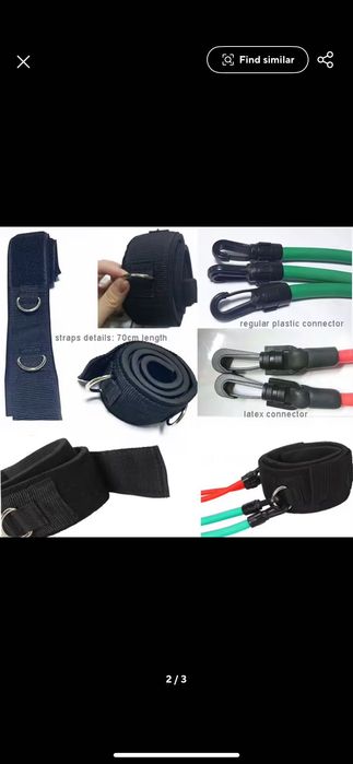 Elásticos para treino de sprint, velocidade e agilidade64551550052481123