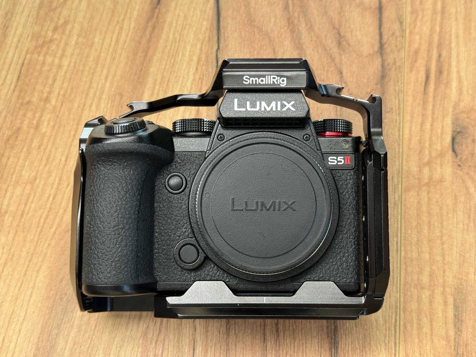 Lumix S5II + klatka smallrig