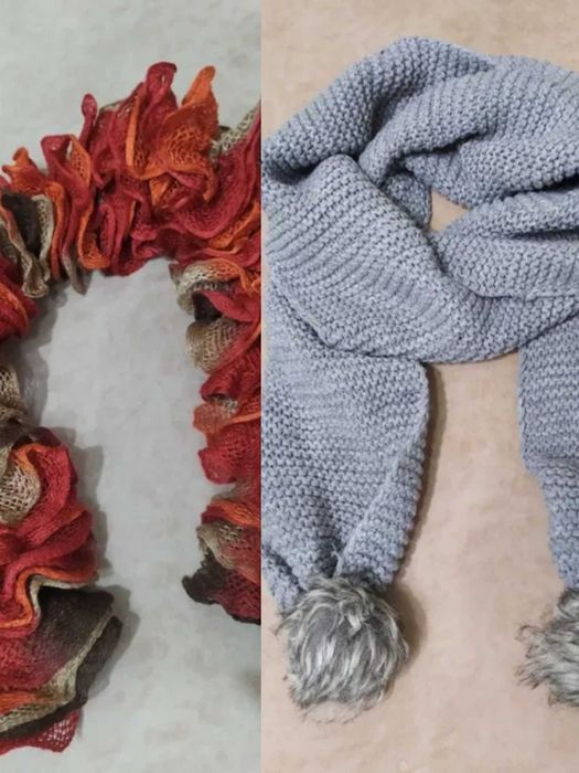 Шарф в'язаний жіночий