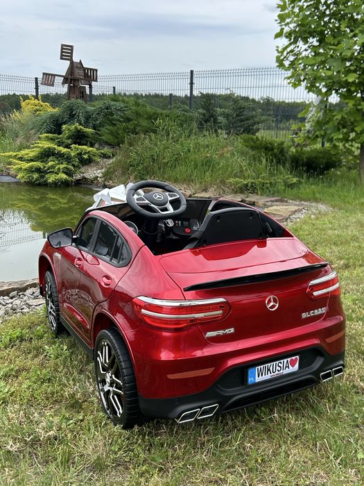 Auto na Akumulator Mercedes GLC 63S 4x4 180Watt Bordowy Lakier Tablice