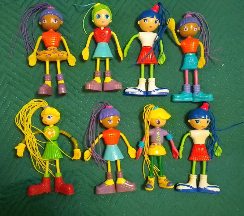 Bonecas coleção "Betty Spaghetty" para McDonald's