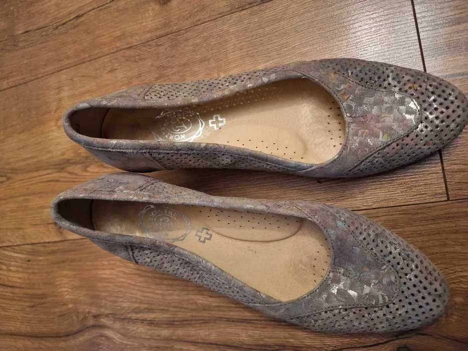 Buty skórzane 2 pary