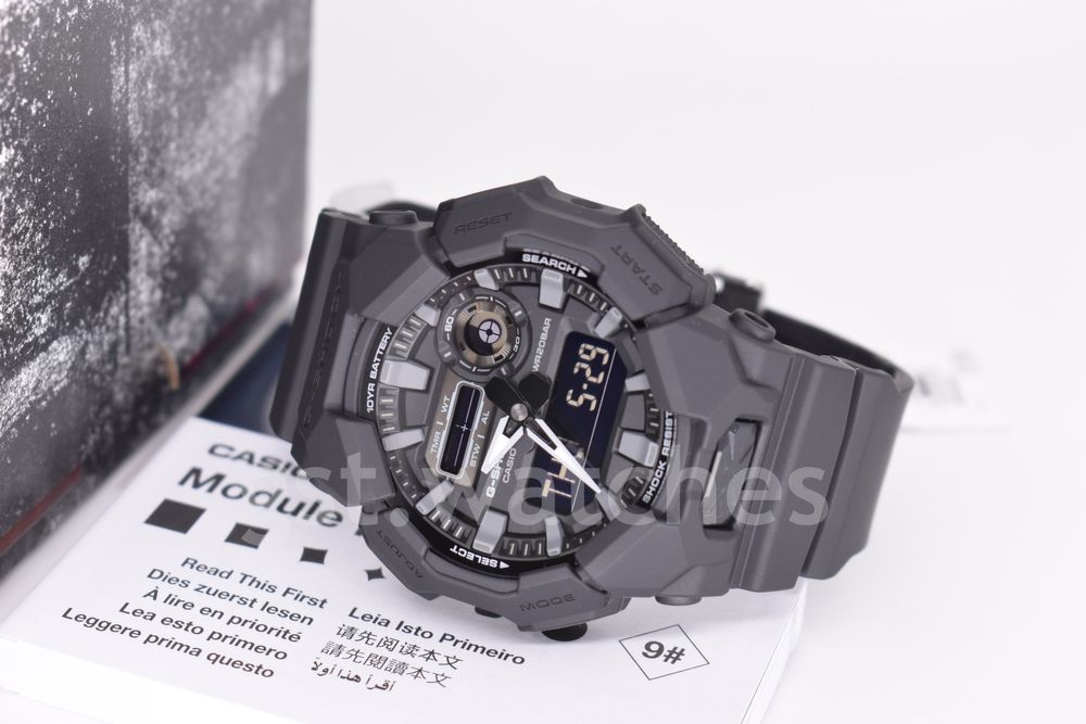 Casio G-Shock GA-010-1A1 NEW ORIGINAL | 10 років батарея | Carbon-Core