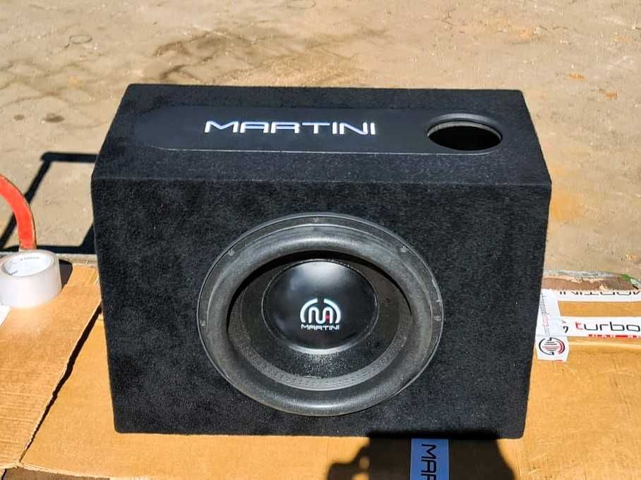 Subwoofer Car Audio  Martini M12 2500W Turbosound 100% Włochy 140dB