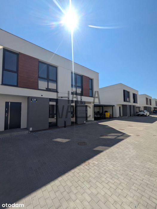 Nowoczesny, energooszczędny bliźniak 80 m²