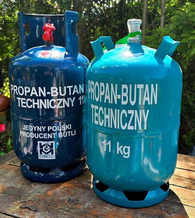 NOWA Pełna Butla Gazowa 11kg Grill Kuchenka Kamper Camper Przyczepa