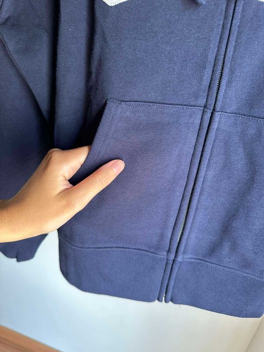 Casaco Gap mulher azul marinho S fato de treino novo blusao