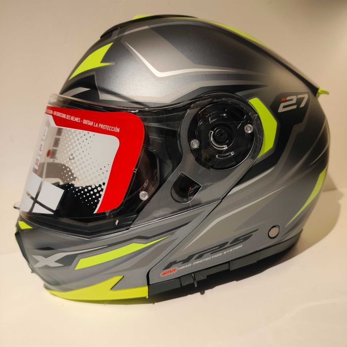 Capacete modular GIVI X.27 c/Pinlock mota scooter novo